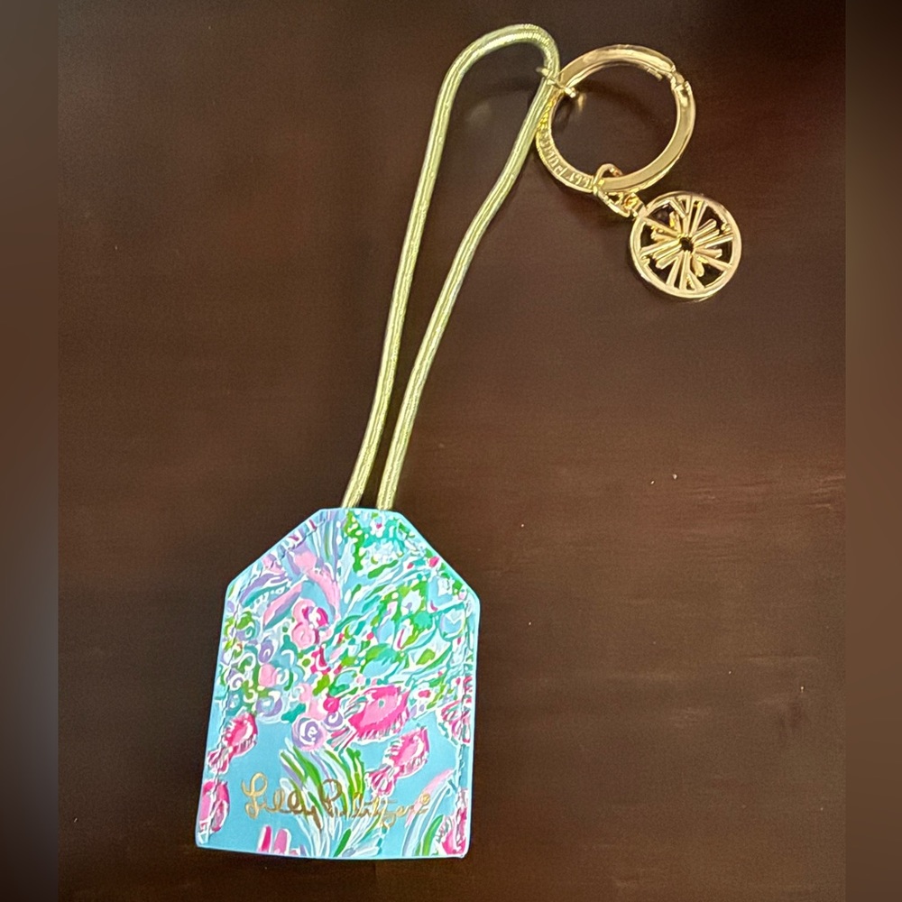 Lily Pulitzer Charging Tag Best Fishes